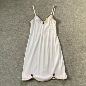 Vintage Formfit NWT Cream Lingerie Slip Sz. S